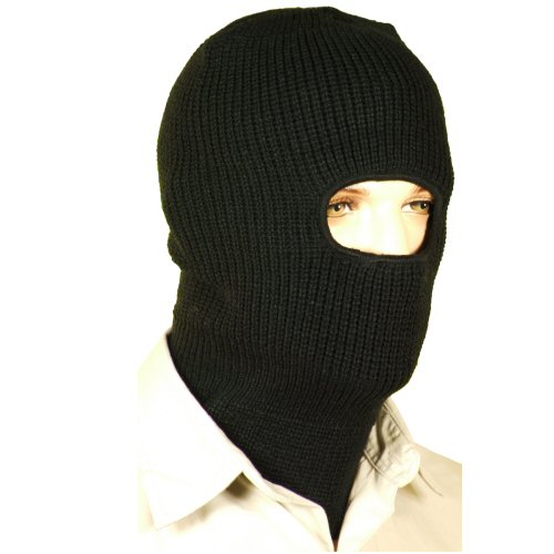 Black Acrylic Balaclava